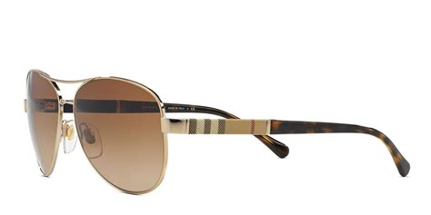 burberry sunglasses 3080|Burberry BE3080 Gold Sunglasses .